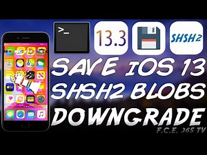iOS 13.3 How To Save SHSH2 Blobs for UNTETHERED DOWNGRADE & Why It's VERY IMPORTANT To Save Them