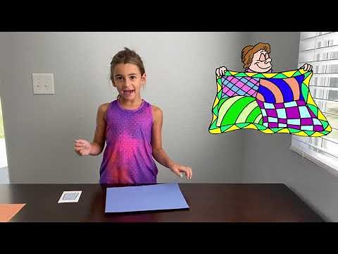 How to make a paper quilt for kids