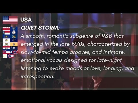 USA 🇺🇸 Quiet Storm (1977-1986)