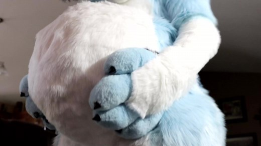 Furry Body Inflation and Bloated Fursuit Belly