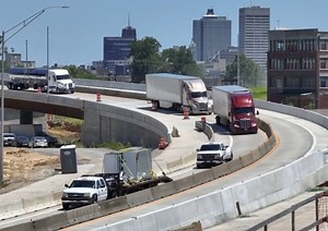 I-55 bridge reopens after 2-week closure; new traffic pattern revealed