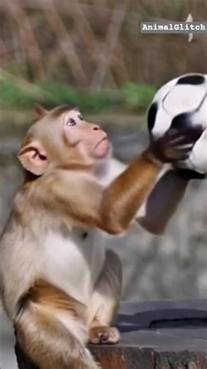 monkey glitch with ball #monkey #ball