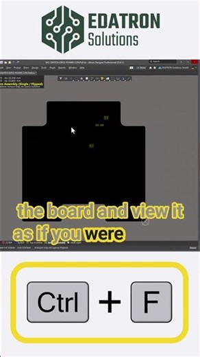 ALTIUM BOARD FLIP SHORTCUT #shorts #altium #altiumdesigner #pcbdesign