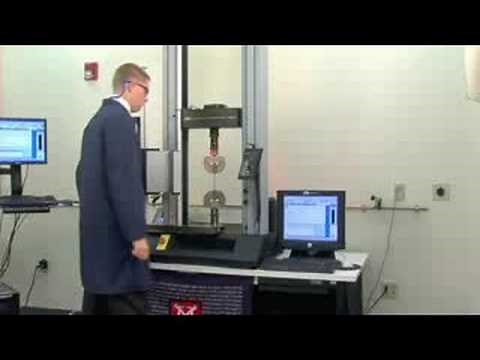 Instron 5569 Plastic Tensile Test