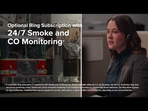 Smart Smoke & Carbon Monoxide Alarm - Ring Enabled | KIDDE