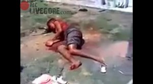 Brazilian Mob Justice – Shovel To the Skull