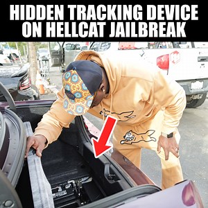 Someone is secretly tracking my Hellcat Jailbreak! #cars #dodge #hellcat Santa Clarita Auto Sound | Kali Muscle