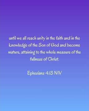 Growing Into His Fullness 🌱 | Ephesians 4:13 NKJV #bibleshorts