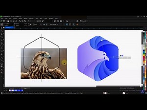How to Create 3D Falcon Logo Design in Coreldraw-Tips & Tricks For Experts & Beginners-Ahsan Sabri
