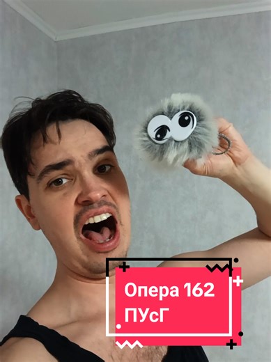 Опера 162 ПУсГ (пушистое уёбище с глазами)#смешно #мемы #юмор #шольский #опера