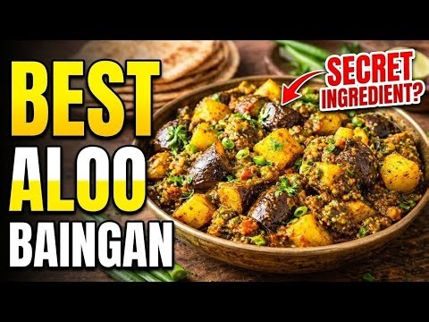 15-Minute Aloo Baingan Sabzi | The Secret to Perfect Baingan (No Mushy Veggies!)
