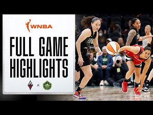 LAS VEGAS ACES vs. SEATTLE STORM | FULL GAME HIGHLIGHTS | June 29, 2022