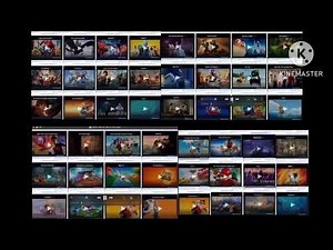 ‪@Ridiculousandweirdaudio‬ All 48 Movies Playing at the Same Time Vol. 1