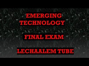 FRESHMAN EMERGING TECHNO FINAL EXAM3