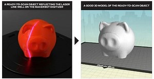 MakerBot Digitizer Education Part 3: Materials #3DScanning #3DPrinting