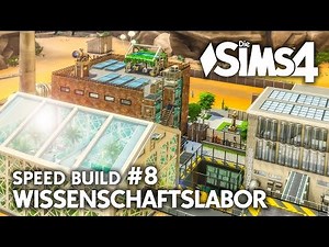 Build a Science Lab #8 | The Sims 4 Get to Work Careers Lot