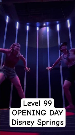 OPENING DAY Level 99 Challenge & Game Room in Disney Springs