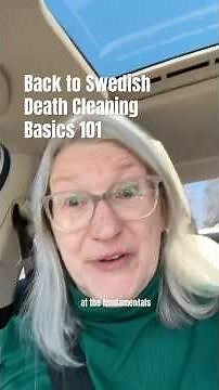 Swedish death cleaning 101. The fundamental principles #swedishdeathcleaning