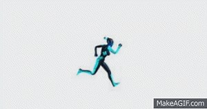 running on Make a GIF