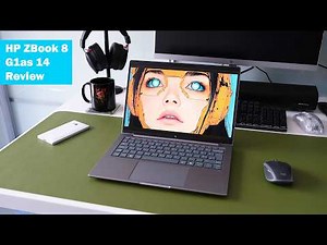 HP ZBook 8 G1as 14 mobile workstation review (AMD Ryzen AI 9 PRO 375, 14 inch WQXGA HP Dreamcolor)