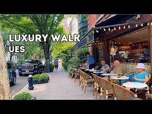 Luxury & Landmarks: NYC Upper East Side Walk (4K)