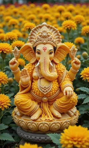 Om Gan Ganpataye Namo Namah 🙏 | 108 Times Chanting | Powerful Ganesh Mantra for Success & Peace #yt