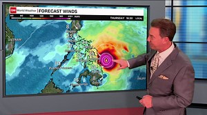 Developing typhoon to hit the Philippines late this week