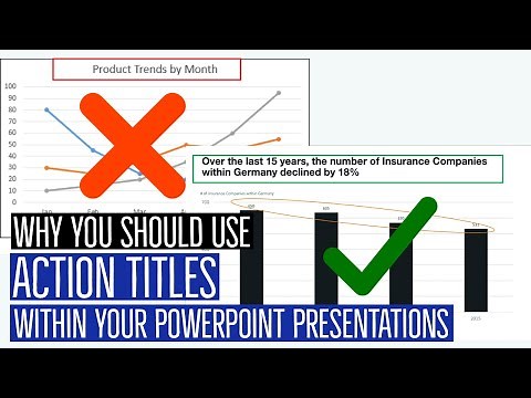 Why you should use Action Titles in PowerPoint Slides (Tutorial)
