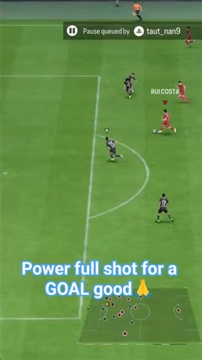 EA Power full shot for a GOAL good ⚽midgamer🙏