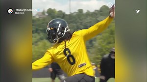 First look at Melvin Ingram in No. 8 jersey at PIT practice