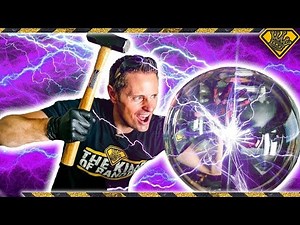 Should I Do It? TKOR Tests What Happens If You Break A Plasma Ball? Breaking Plasma Balls 101