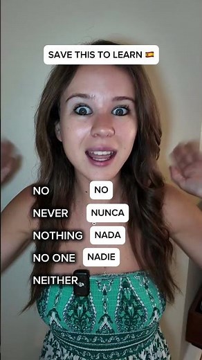 Spanish Negatives Explained: no, nunca, nada, nadie & tampoco (Easy Guide!)