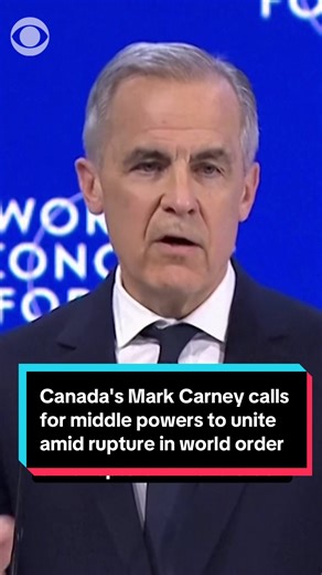 Mark Carney's Call for Unity Among Middle Powers