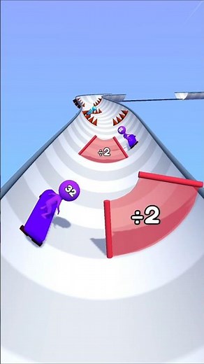 "Divide or Die! Survive the Math Run Challenge - Level 32 Gameplay