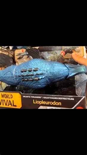 NEW JURASSIC WORLD SURVIVAL GIGANTIC THRASHERS LIOPLEURODON REVEALED!! #shorts #jurassicworld