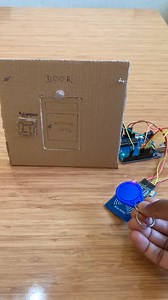 Home Automation project with Arduino to control a Door using RFID Reader #arduino #RFID #electronics #engineering | Upload Ideas with Itamar