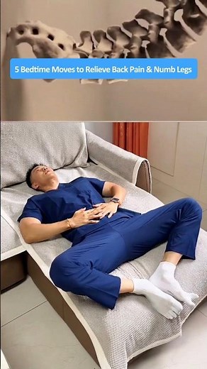 5 Bedtime Exercises To Relieve Lower Back Pain, Leg Numbness And Tight Muscles At Home