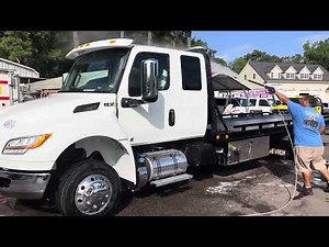2023 International Vulcan with Auto grip self loader rollback tow truck AVAILABLE NOW