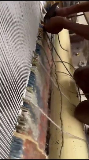 Hand-Knotted Rug Weaving Process – Step-by-Step #adpluslstudio #rugs #carpet #carpetweaving #art
