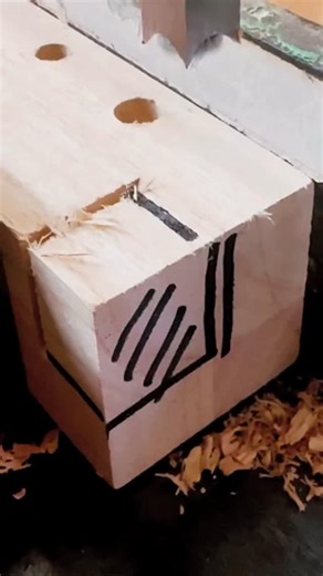 Wood Master on Instagram: "Professional Square Hole Drill Bit for Perfect Woodworking Cuts #woodworking #diy #tools #crafts"