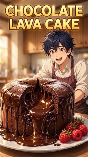How to make the Easiest choco lava cake which can be made under 5 minutes!! #recipe #shortsvideo