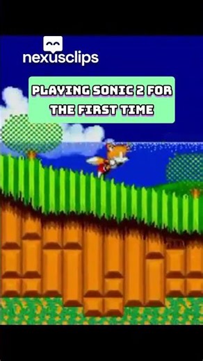 Epic playing Sonic 2 For The First Time