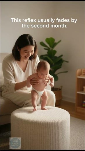 Why newborns try to walk: The Stepping Reflex Explained.