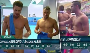 X-rated Olympics! Viewers hot under the collar by ‘naked’ divers