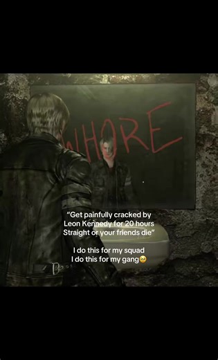 sigh #leonkennedy #residentevil #residentevil4 #fyp #residentevil2 | leon kennedy