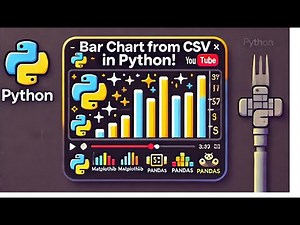 📊 How to Create a Bar Chart from a CSV File in Python (Matplotlib & Pandas Tutorial)