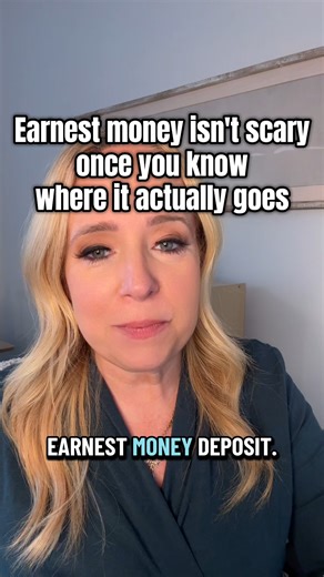Earnest Money Explained: What It Is, Where It Goes & When You Get It Back 💰 If you're buying a home in Northeast Ohio, you've probably heard the term "earnest money deposit" and wondered what it actually means. Let me break it down for you. Earnest money is good faith money 🏡 You put it down when you make an offer to show the seller you're serious not just window shopping. Here in our area, it's usually between $500 and $2,000 depending on the price of the home. Here's what you need to know: ✅