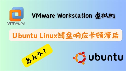 VMware workstation虚拟机中Ubuntu Linux键盘响应滞后的解决方法