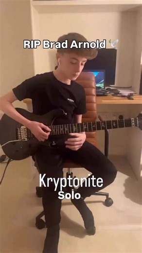 Absolutely devastated to hear the terrible news that Brad Arnold passed away yesterday. He was always really supportive of my content and occasionally sent me encouraging DMs telling me to keep believing in myself and he even requested I post a cover of “The Road I’m On” which I posted shortly after. In honour of Brad, I’ve reposted a very old video of me playing Kryptonite. Rest In Peace Brad. #bradarnold #3doorsdown #fuckcancer #kryptonite | Josh-guitar