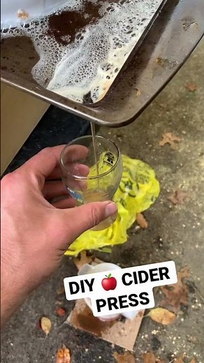 Homemade Apple Cider Press using a hydraulic jack. Full how to video on channel #diy